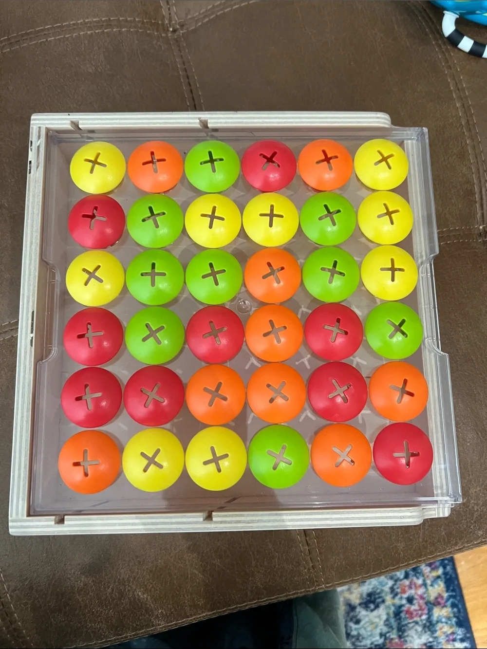 Lovevery Mosaic Button Board
